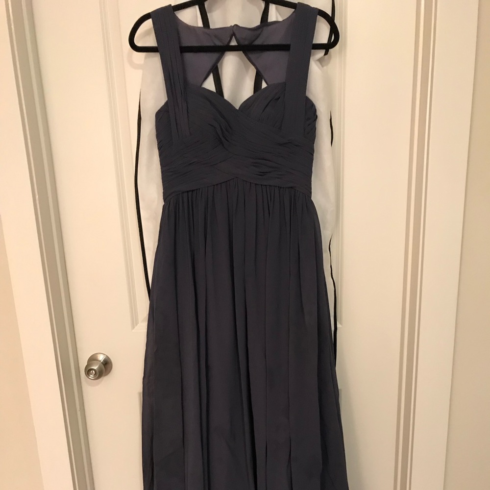Azazie Bridesmaids Dress - Cameron, Stormy